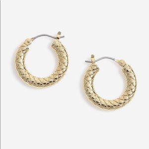 House of Freedom twisted hoop earrings